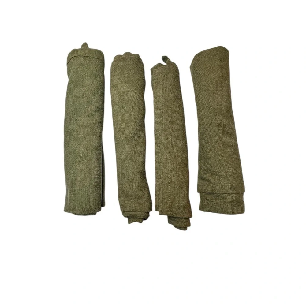 Unbranded Napkins - 3 sets of 4 - Blue/White/Green